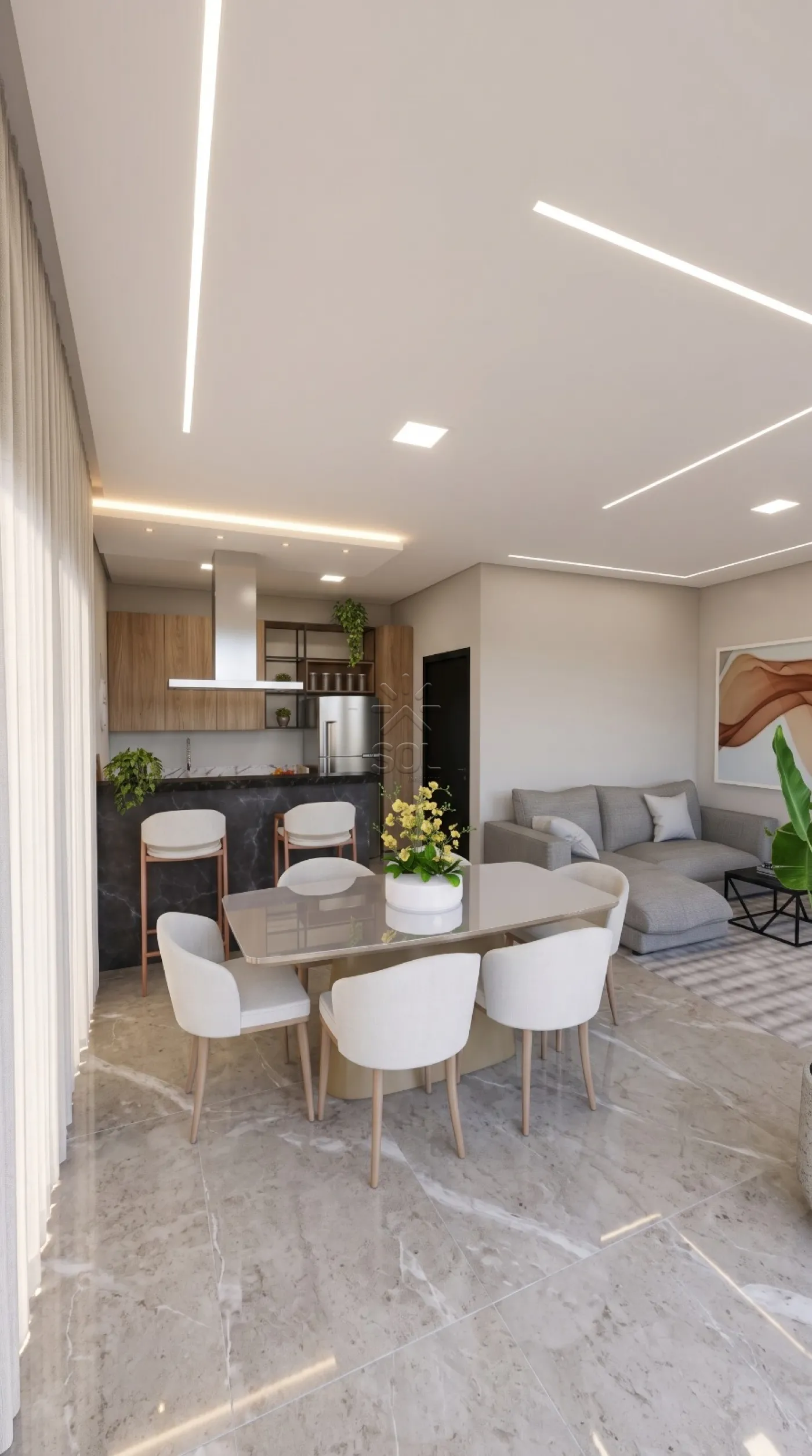 Casa nova de alto padrão à venda no Jardim Nova Esperança - Foz do Iguaçu