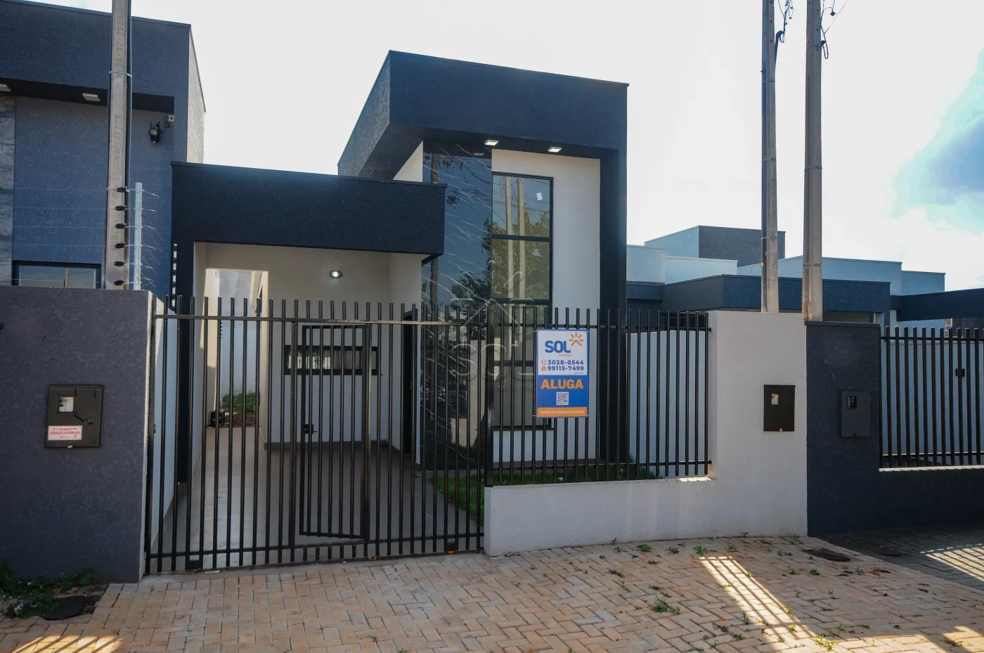 Casa nova para locação, Jardim das Oliveiras, região de 3 Lagoas - Foz do Iguaçu/PR