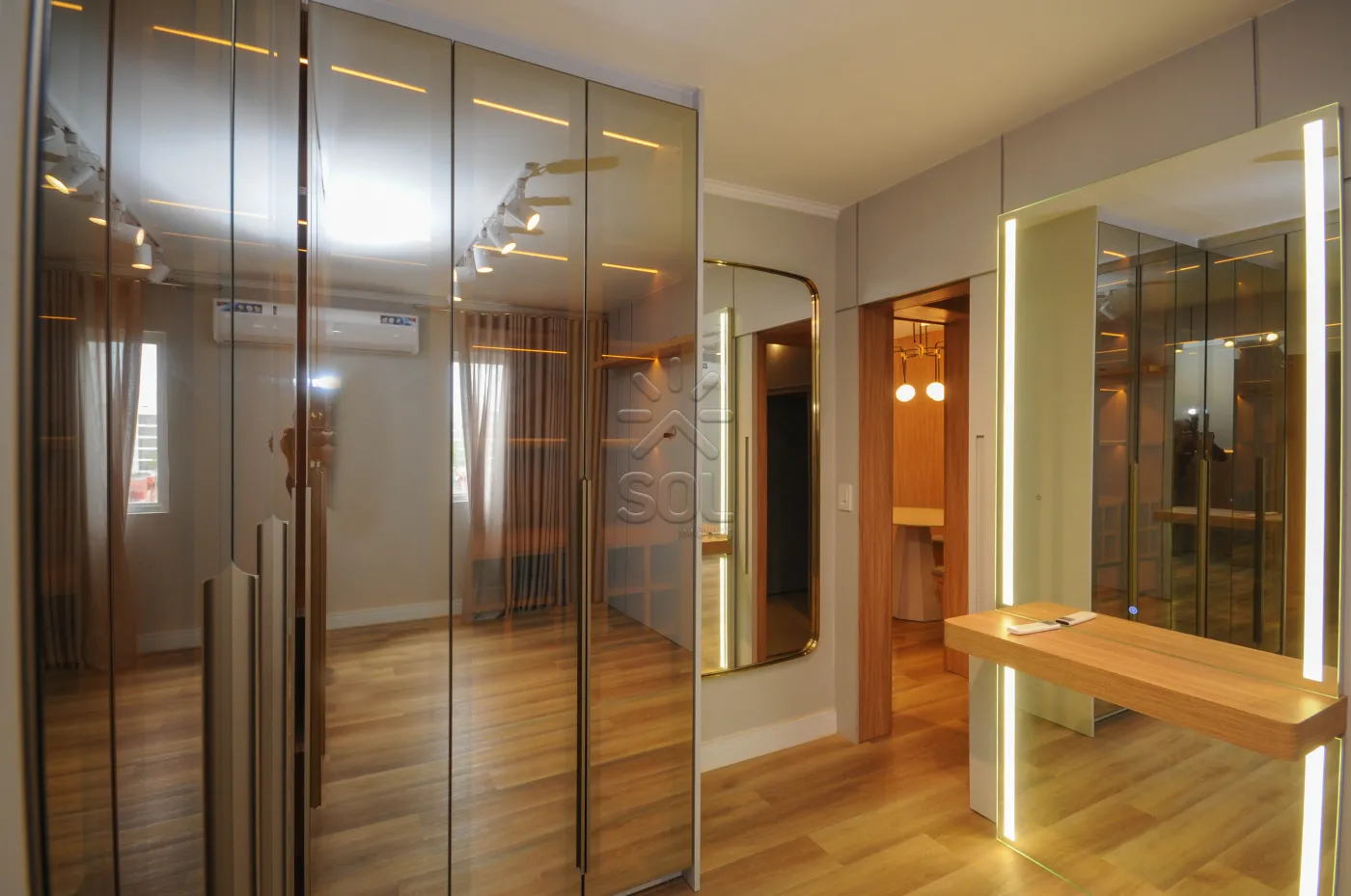 Apartamento semimobiliado à venda no Edifício Foz Residence Service - Centro, Foz do Iguaçu