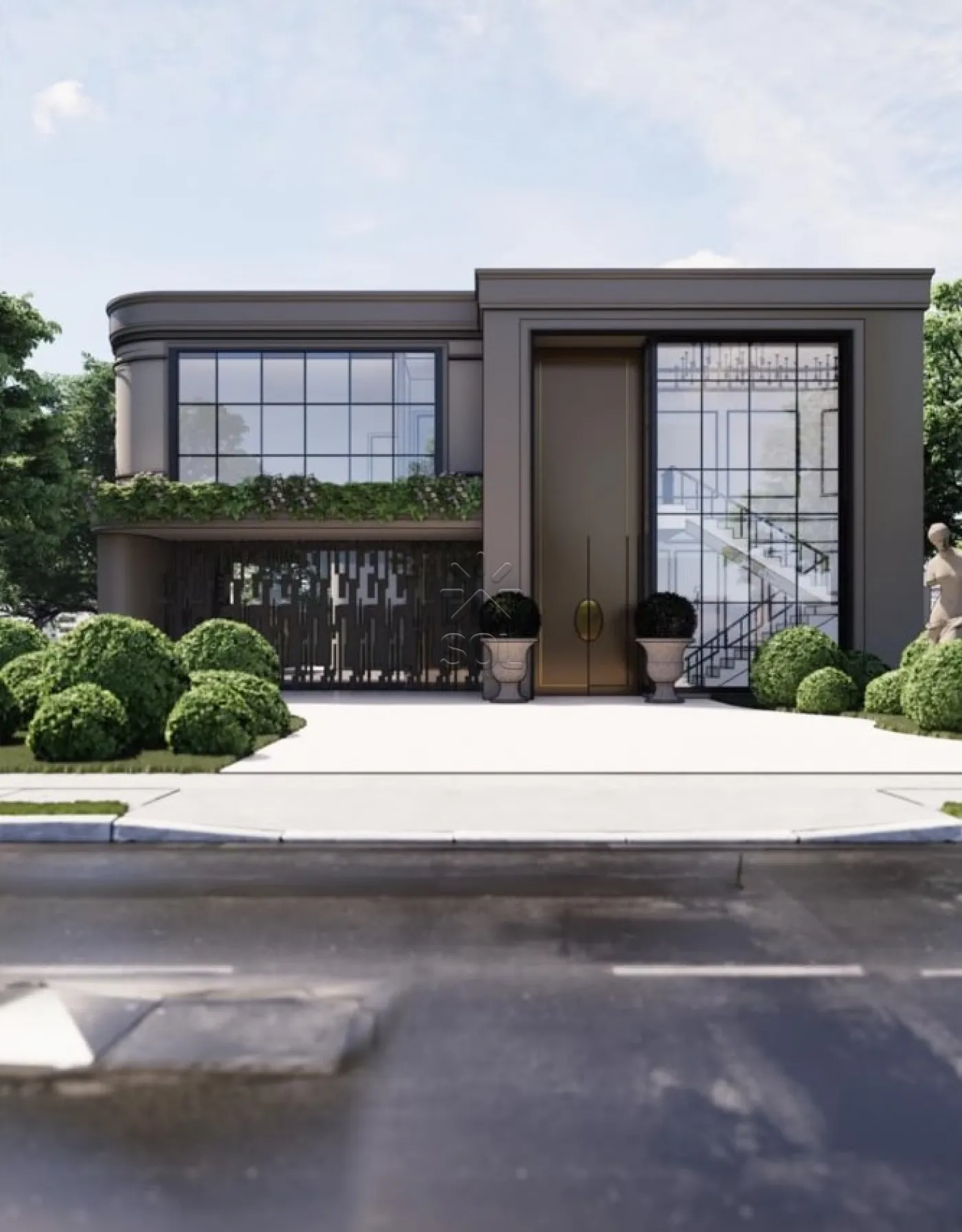 Imóvel comercial novo à venda no Jardim Social em Foz do Iguaçu/PR -  360,30m² de área construída | Terreno de 435 m² | 2 pavimentos | 7 vagas de garagem