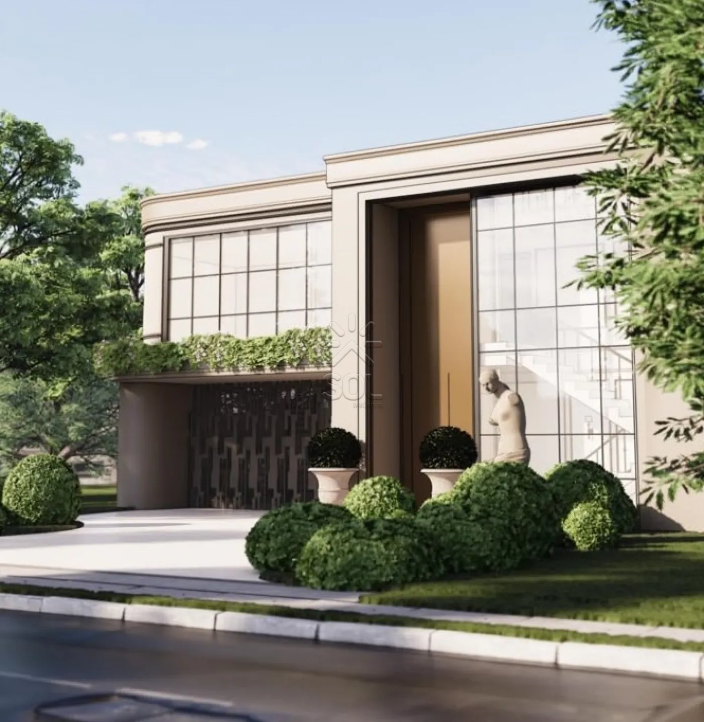 Imóvel comercial novo à venda no Jardim Social em Foz do Iguaçu/PR -  360,30m² de área construída | Terreno de 435 m² | 2 pavimentos | 7 vagas de garagem