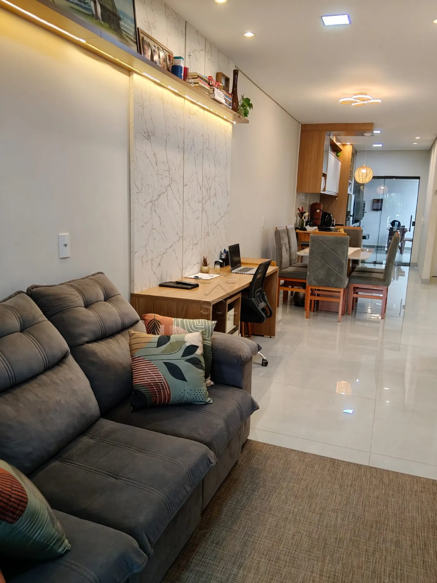 Casa à venda no bairro Cognópolis em Foz do Iguaçu/PR - 115m² de área construída | 125m² de terreno | 3 quartos, sendo 1 suíte | Área gourmet