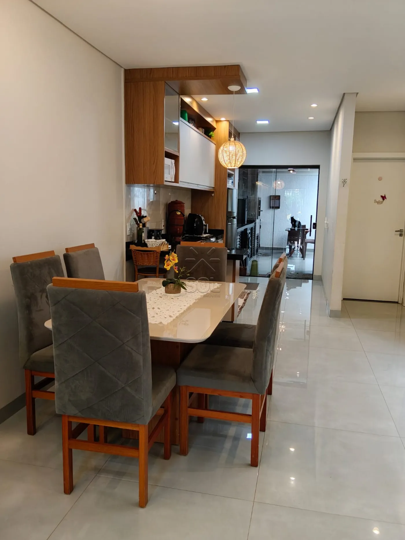 Casa à venda no bairro Cognópolis em Foz do Iguaçu/PR - 115m² de área construída | 125m² de terreno | 3 quartos, sendo 1 suíte | Área gourmet