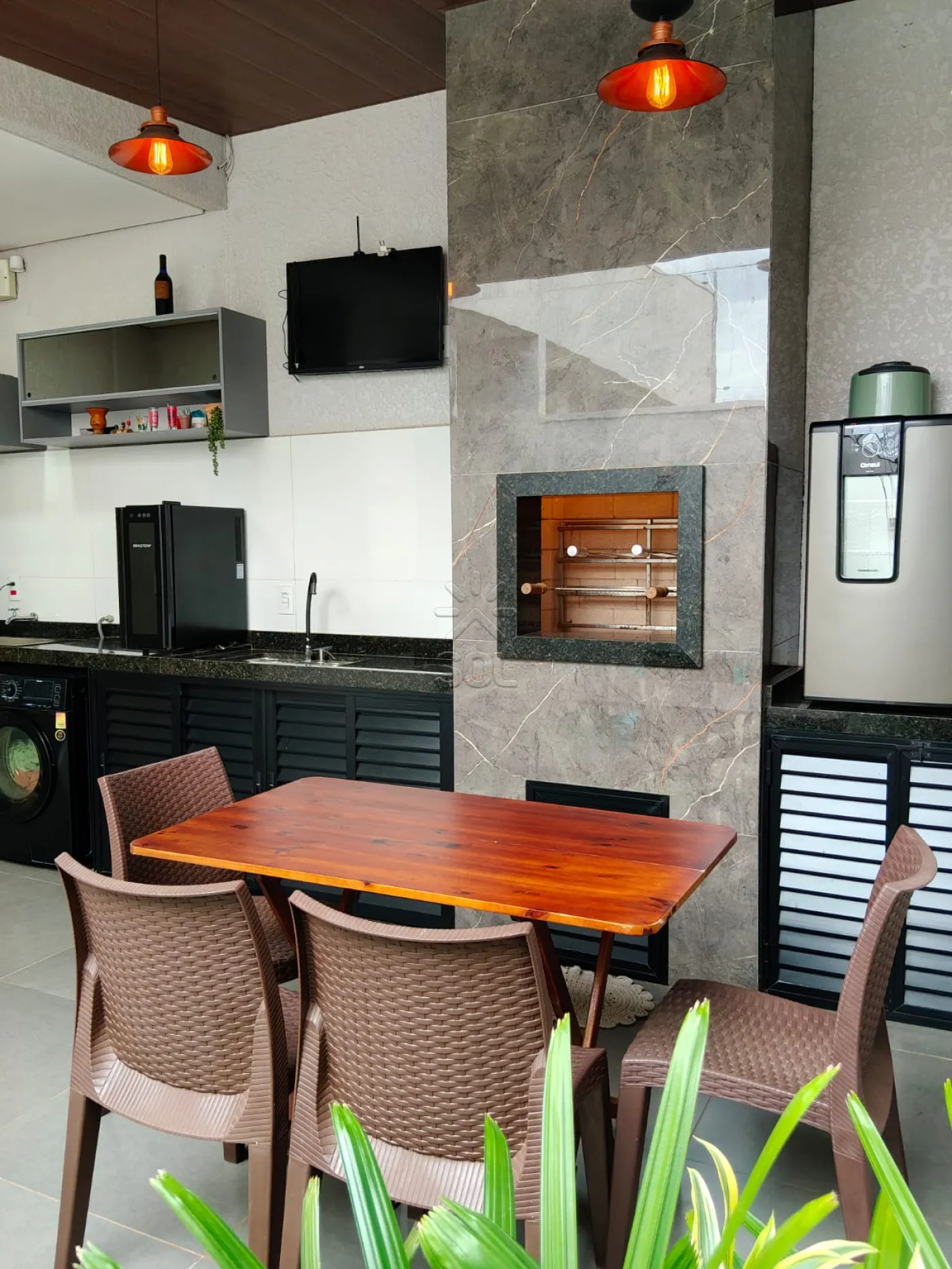 Casa à venda no bairro Cognópolis em Foz do Iguaçu/PR - 115m² de área construída | 125m² de terreno | 3 quartos, sendo 1 suíte | Área gourmet