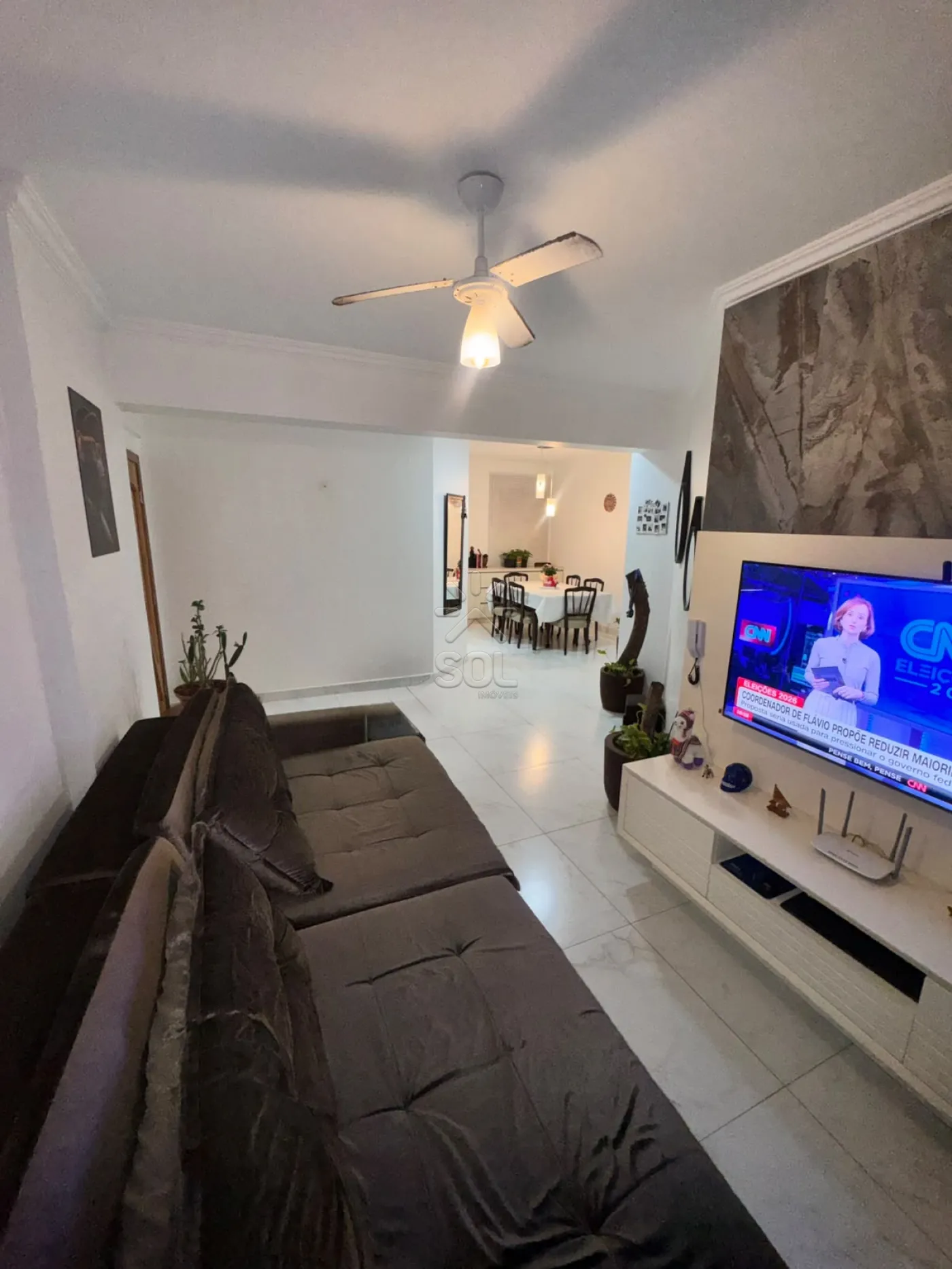 Apartamento mobiliado à venda no Edifício Las Brisas - Centro de Foz do Iguaçu/PR