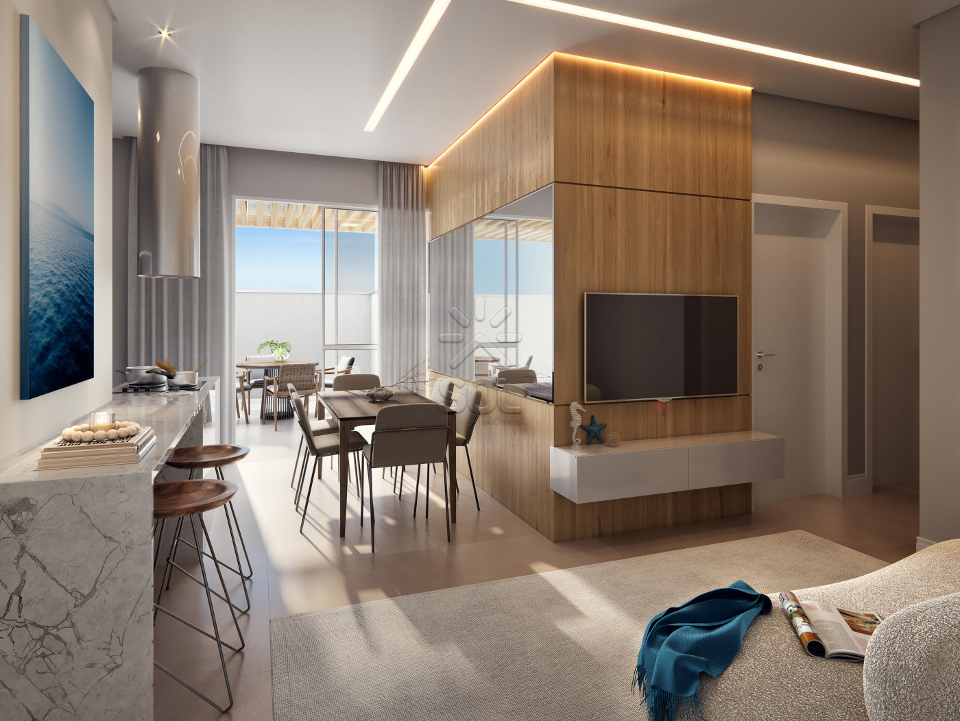 Apartamentos à venda no Golden Beach em Balneário Piçarras/SC - Alto padrão a menos de 160 metros da Praia das Palmeiras