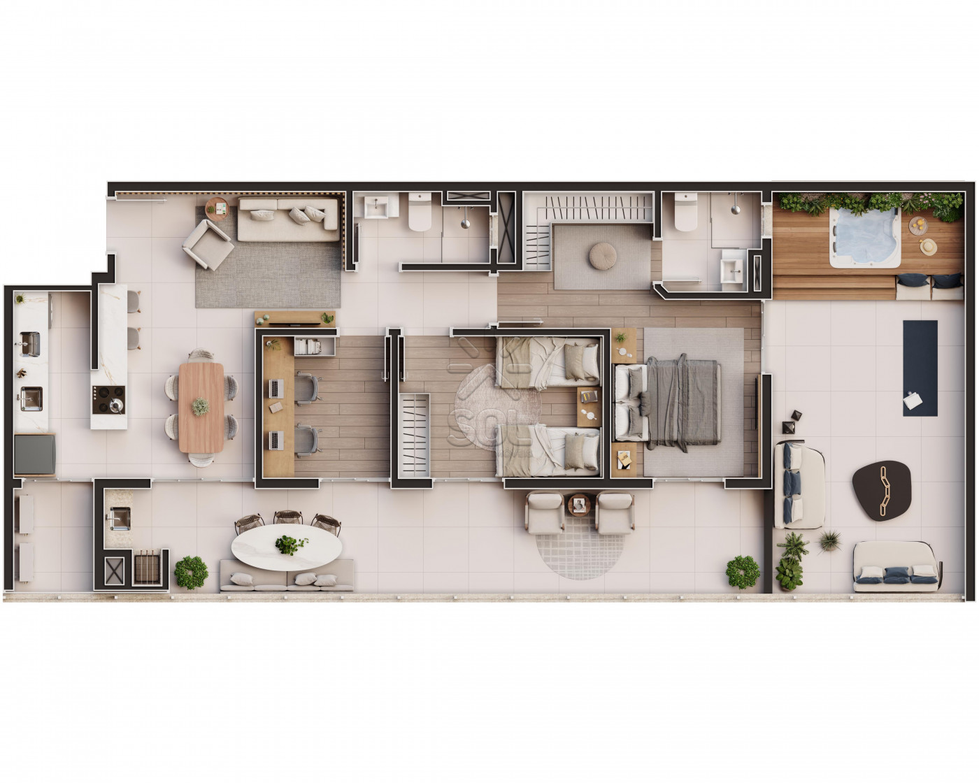 Apartamentos à venda no Golden Beach em Balneário Piçarras/SC - Alto padrão a menos de 160 metros da Praia das Palmeiras