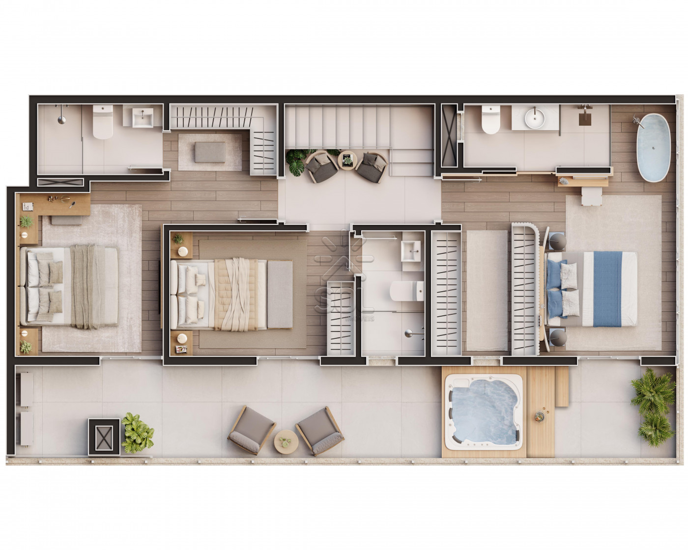 Apartamentos à venda no Golden Beach em Balneário Piçarras/SC - Alto padrão a menos de 160 metros da Praia das Palmeiras