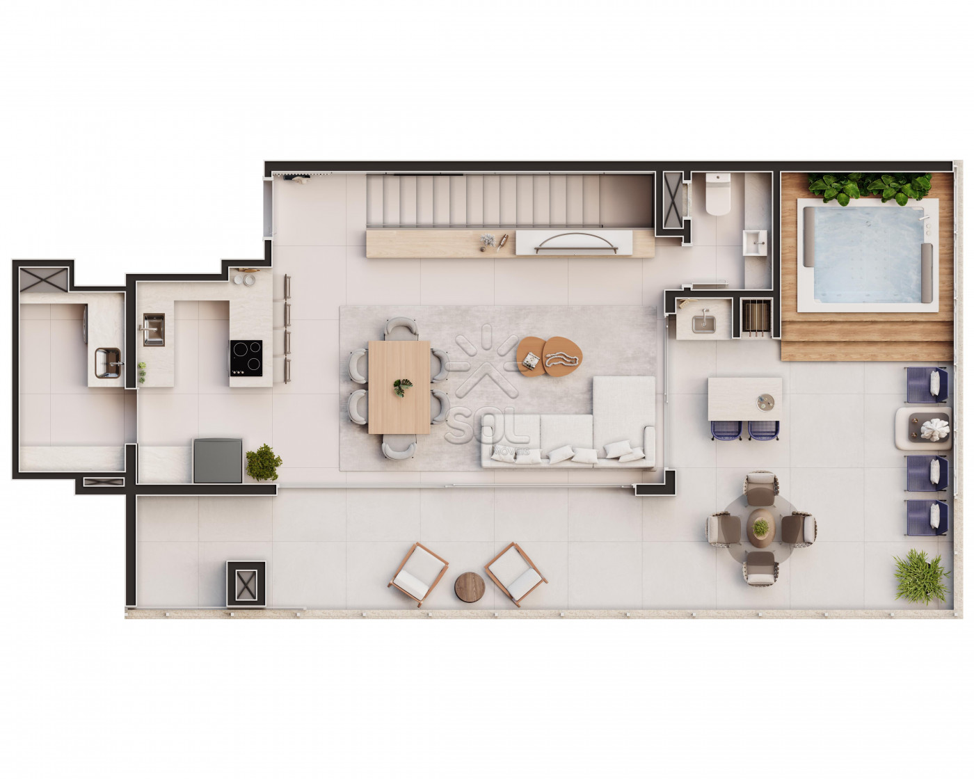 Apartamentos à venda no Golden Beach em Balneário Piçarras/SC - Alto padrão a menos de 160 metros da Praia das Palmeiras