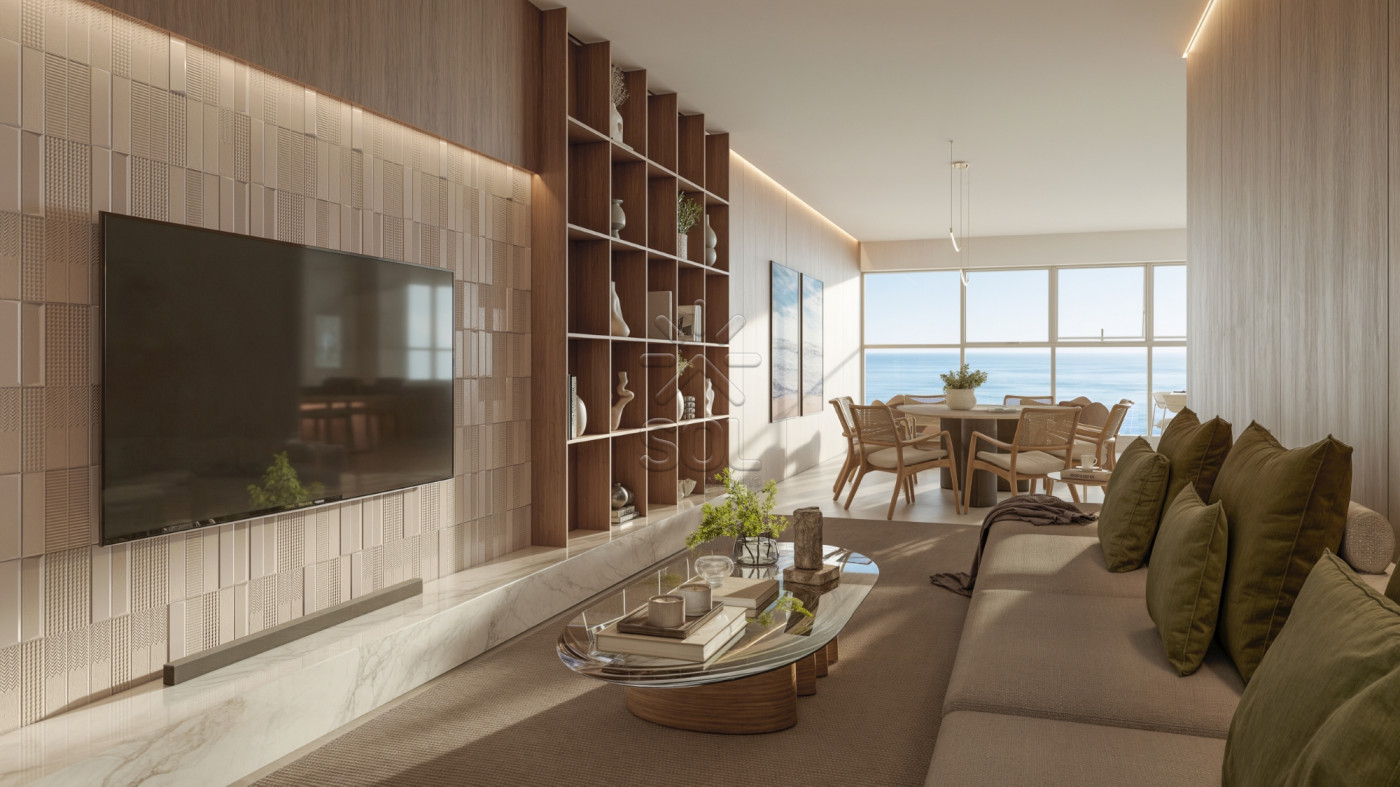 Apartamentos frente mar à venda no Marítimo em Barra Velha/SC - Alto padrão com plantas de 124,85m² a 291,63m²