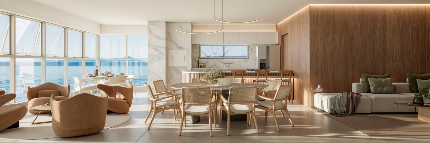 Apartamentos frente mar à venda no Marítimo em Barra Velha/SC - Alto padrão com plantas de 124,85m² a 291,63m²
