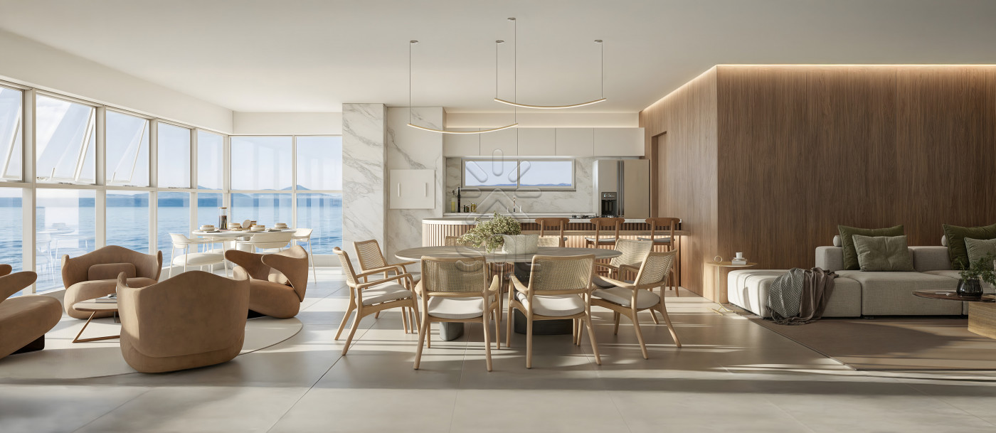 Apartamentos frente mar à venda no Marítimo em Barra Velha/SC - Alto padrão com plantas de 124,85m² a 291,63m²