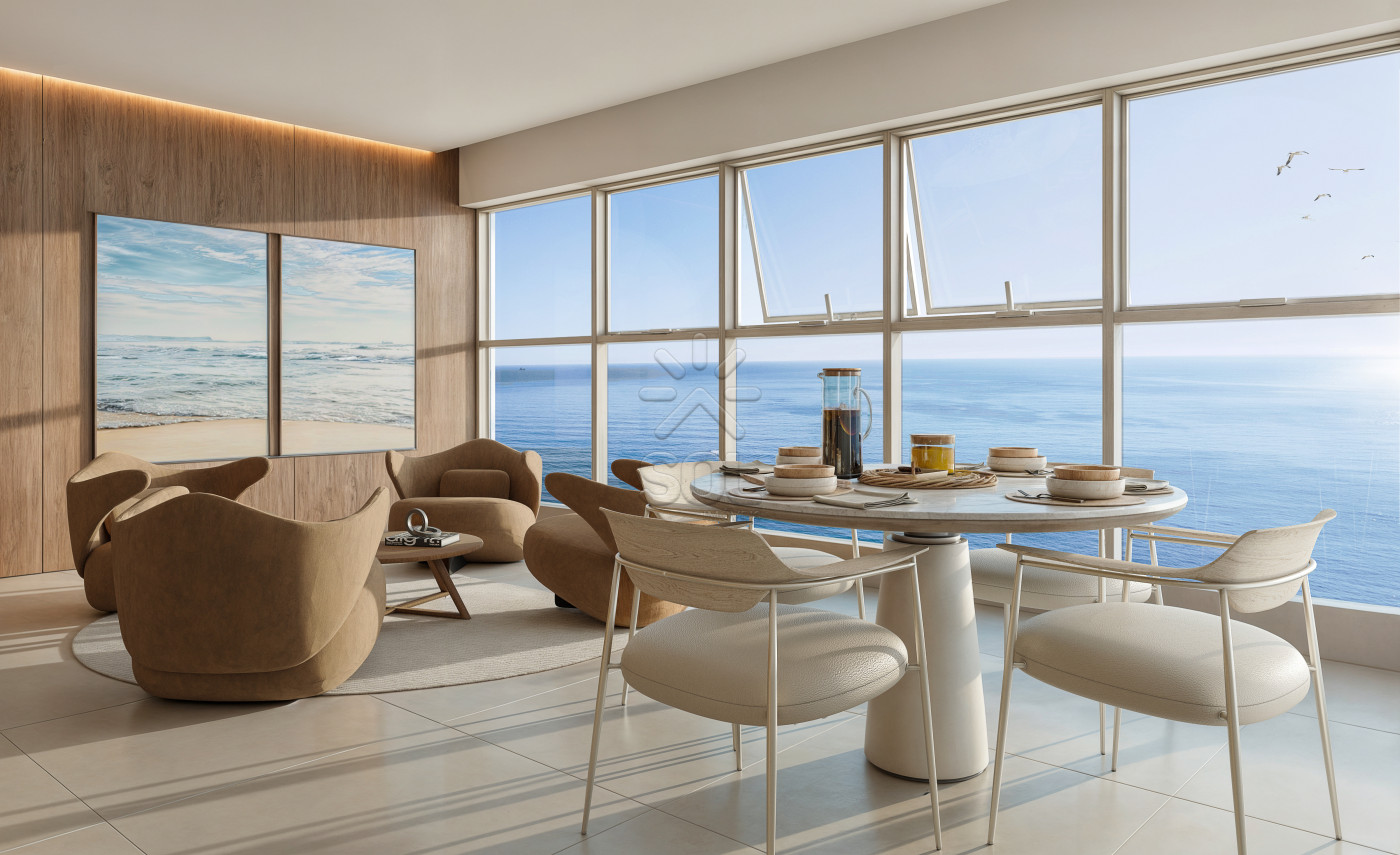 Apartamentos frente mar à venda no Marítimo em Barra Velha/SC - Alto padrão com plantas de 124,85m² a 291,63m²