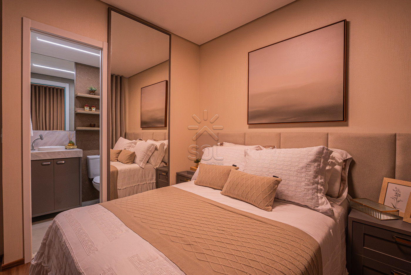 Apartamentos à venda no Lumina Residencial em Foz do Iguaçu/PR - Novo lançamento com opções de 1 suíte ou 2 quartos