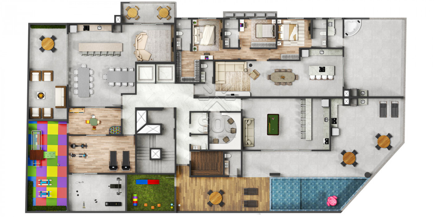 Champs Elisees: empreendimento frente mar à venda em Navegantes/SC - 3 suítes | 125 ou 141m²