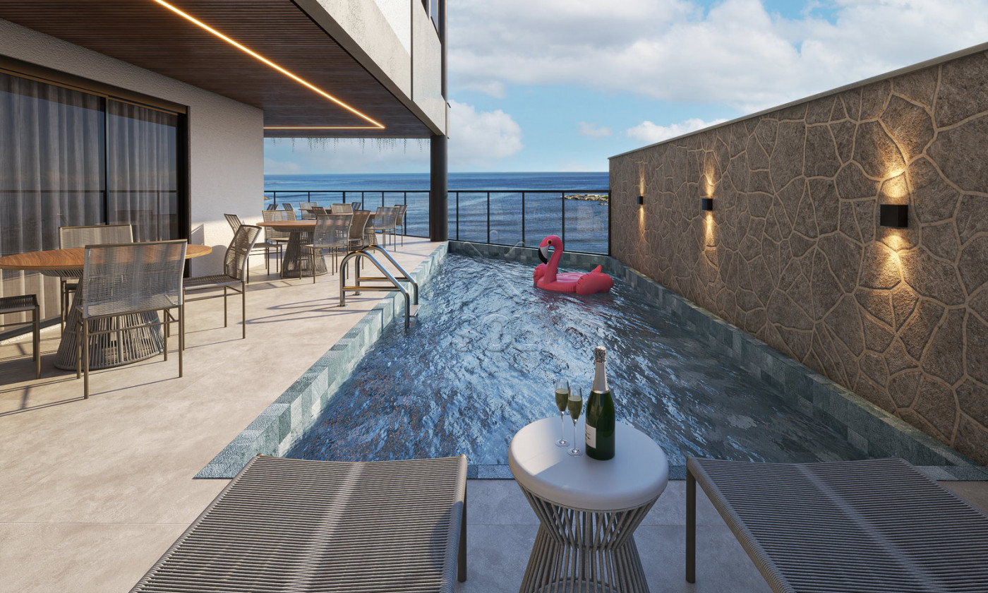 Champs Elisees: empreendimento frente mar à venda em Navegantes/SC - 3 suítes | 125 ou 141m²