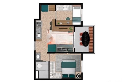 Comprar Apartamento / Apartamento em S&atilde;o Paulo R$ 365.900,00 - Foto 1