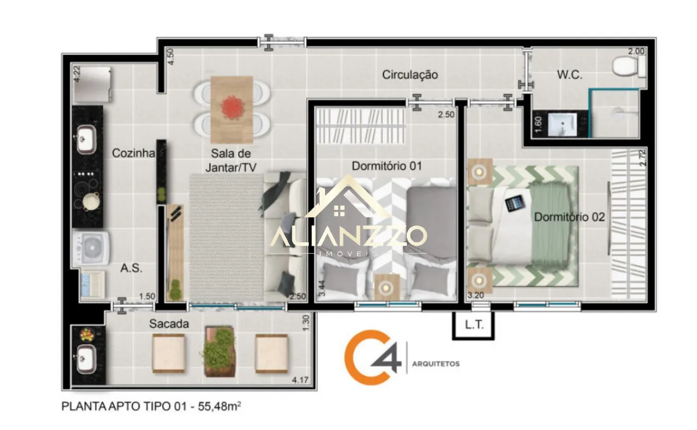 Comprar Apartamento / Padr&atilde;o em Ribeir&atilde;o Preto R$ 350.000,00 - Foto 1