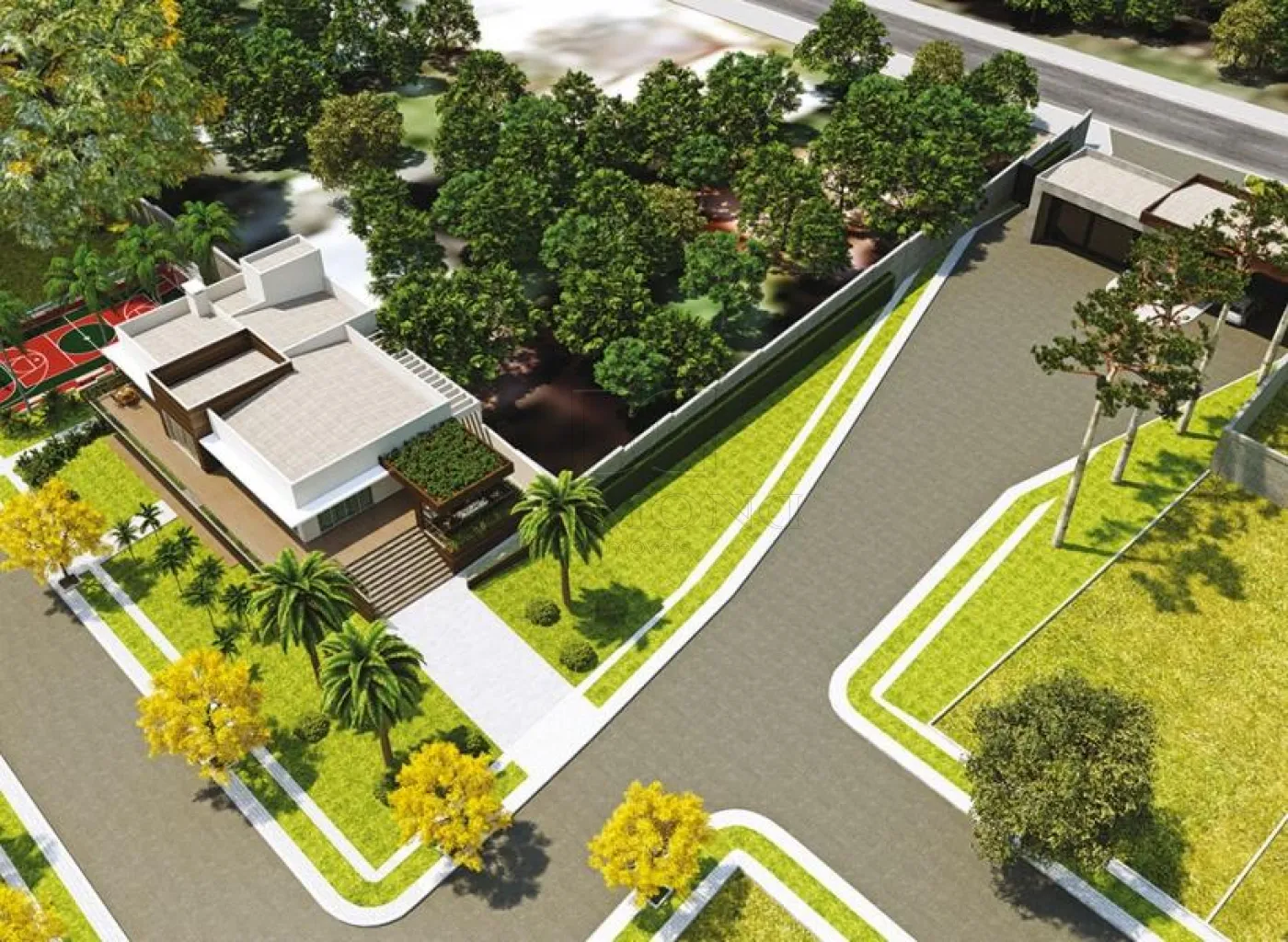 TERRENO COM 360 m² EM CONDOMÍNIO FECHADO