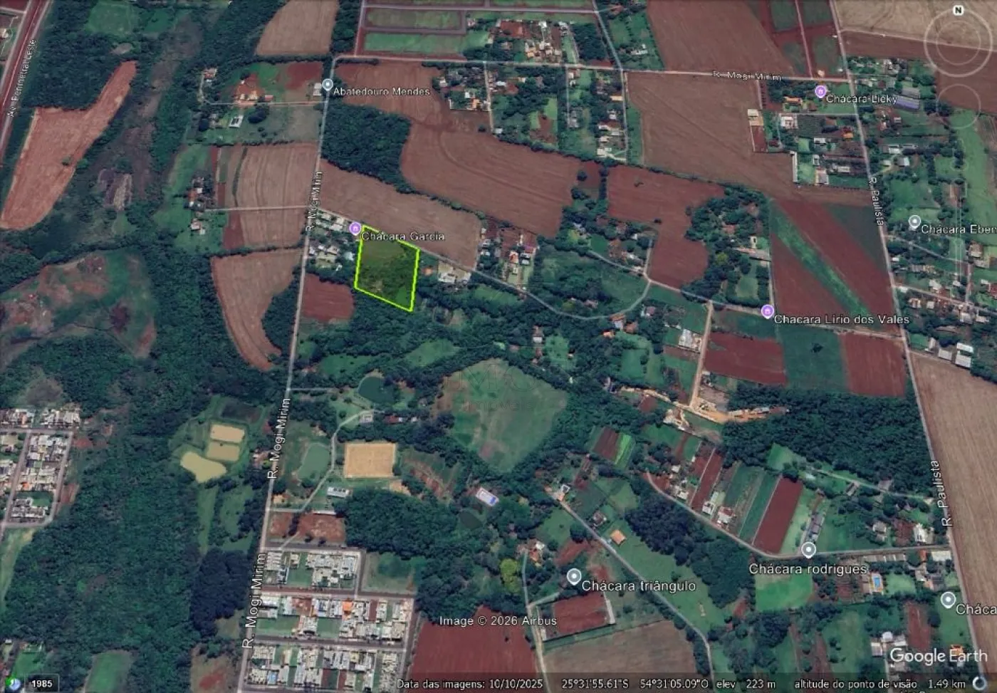 CHÁCARA À VENDA PRÓXIMO AO NOVO HOSPITAL DA UNIMED