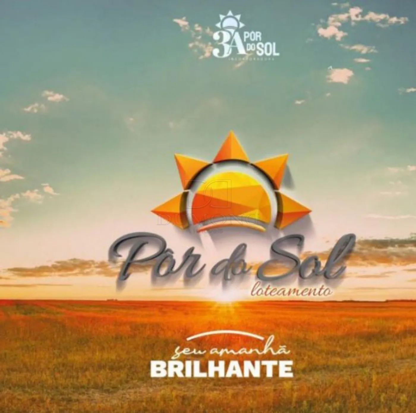TERRENO Á VENDA  NO LOTEAMENTO PÔR DO SOL !!