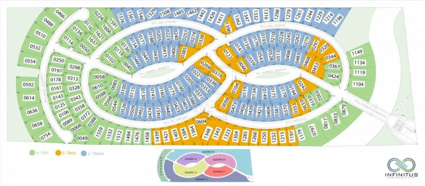 Terreno à venda com 500 m² por R$800.000 no Condomínio Infinitus Residence & Club em Foz do Iguaçu/PR