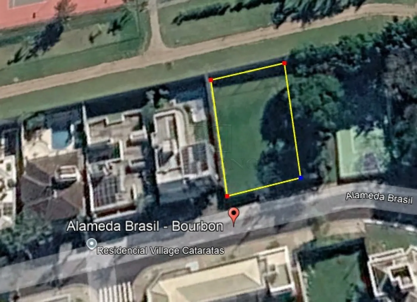 Terreno à venda com 542,51 m² por  R$ 600.000,00 no centro de FOZ DO IGUAÇU/PR -