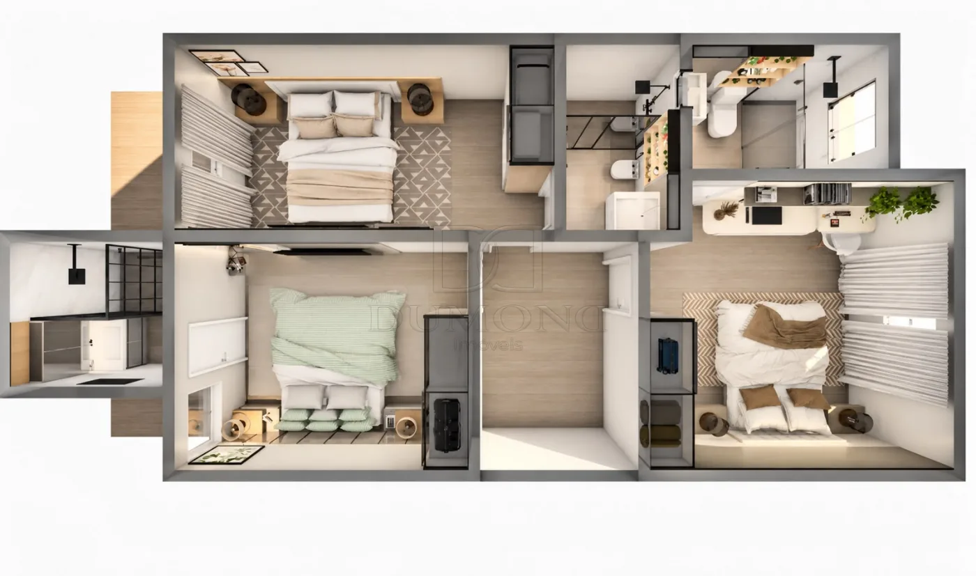 Sobrado moderno com 3 suítes no Residencial Nevada | Conforto e espaço para sua família