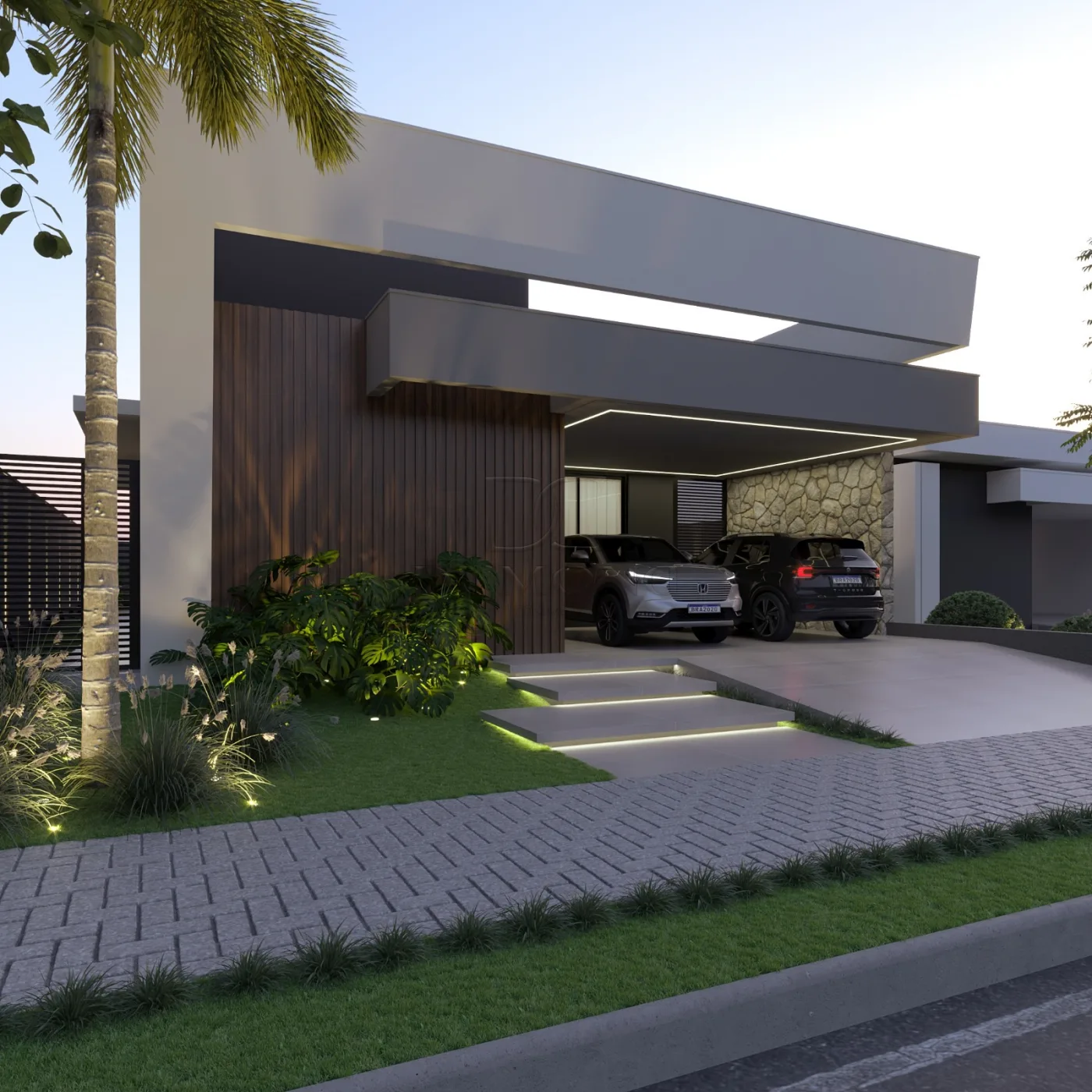 Casa aconchegante no Condomínio Residencial Iguaçu, com 03 suítes, sendo uma delas com closet, oferecendo conforto e privacidade para toda a família.