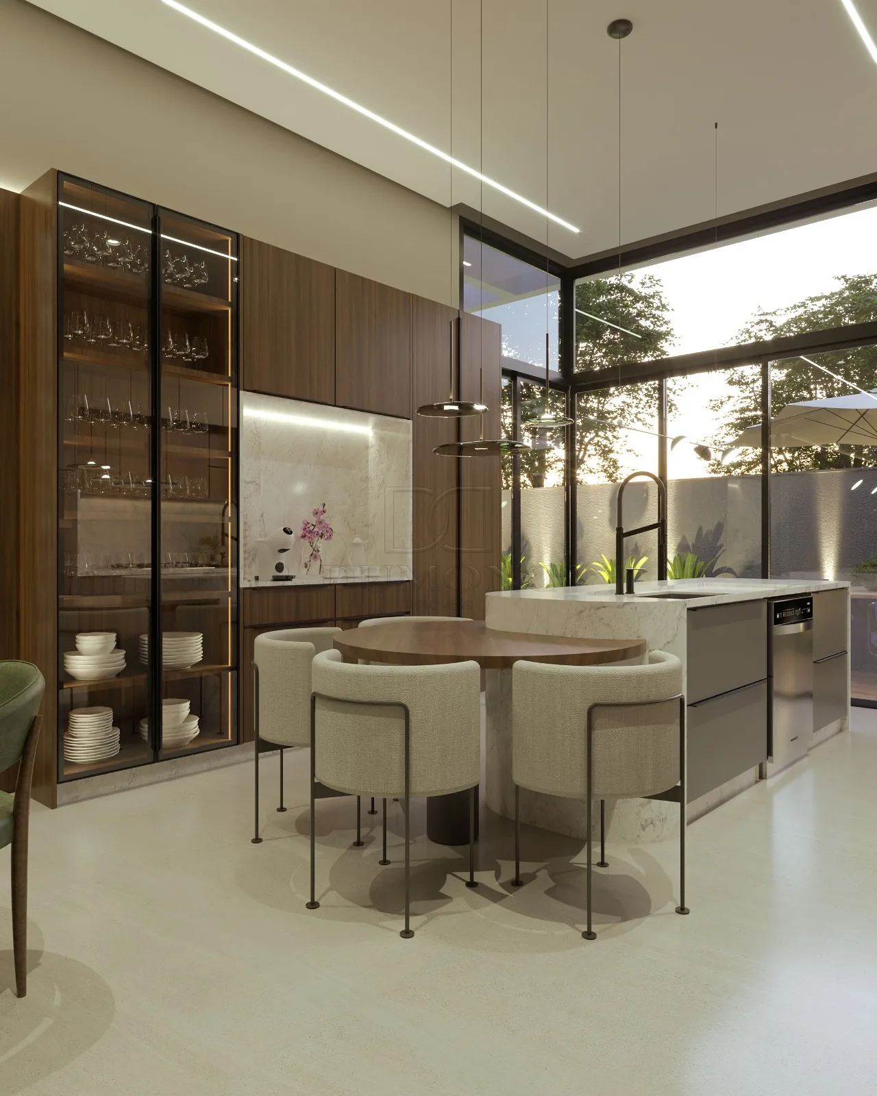 Casa aconchegante no Condomínio Residencial Iguaçu, com 03 suítes, sendo uma delas com closet, oferecendo conforto e privacidade para toda a família.