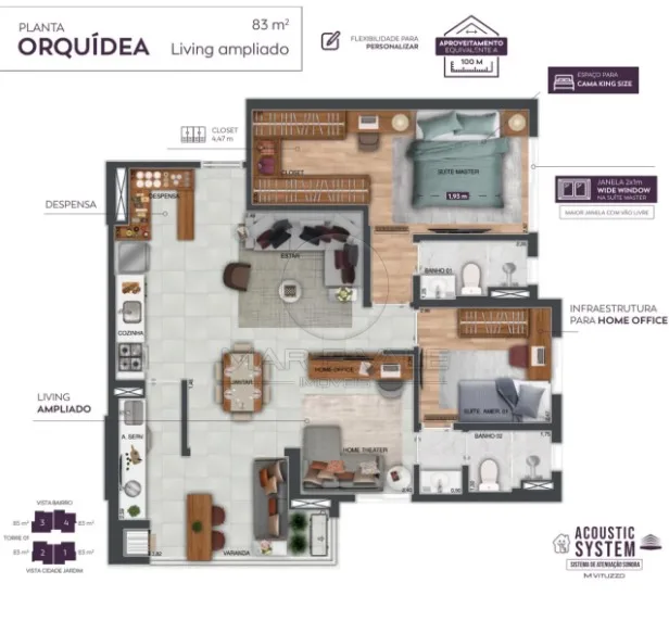 Comprar Apartamento / Padr&atilde;o em S&atilde;o Jos&eacute; dos Campos R$ 930.000,00 - Foto 6
