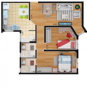 Apartamento em S�o Caetano do Sul