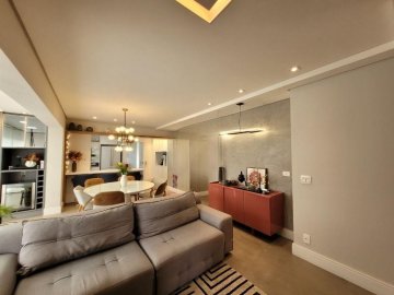Apartamento com 2 su�tes planejadas localizado no Bairro Vila Homero Thon, em Santo Andr�