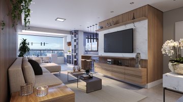 Apartamento com 3 su�tes localizado no bairro Bela Vista, em Santo Andr�