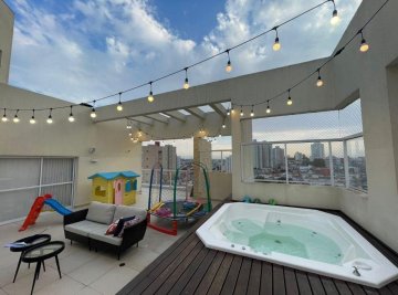 Apartamento Tipo Cobertura com 4 su�tes localizado no bairro Santa Paula, em S�o Caetano Do Sul.