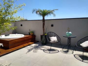 Apartamento Tipo Cobertura localizado no bairro Nova Gerty, em S�o Caetano Do Sul.