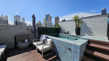 Apartamento Tipo Cobertura localizado no bairro Jardim, em Santo Andr�.