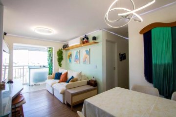 Apartamento com 2 dormit�rios localizado no bairro Campestre, em Santo Andr�.