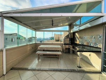 Apartamento Tipo Cobertura localizado no bairro Nova Gerty, em S�o Caetano Do Sul.