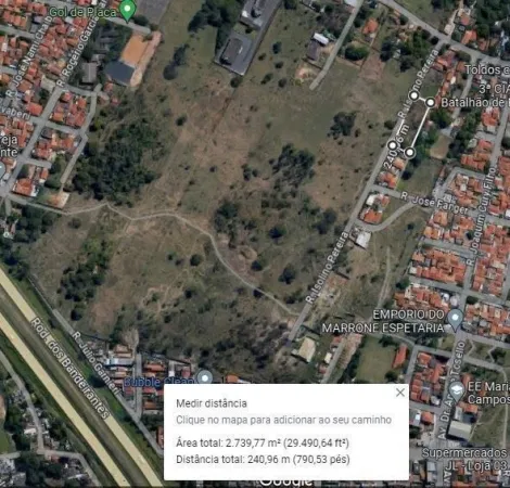 Terreno localizado no bairro Jardim Amoeiras