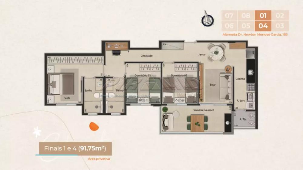 Comprar Apartamento / Lan&ccedil;amento em Ribeir&atilde;o Preto R$ 822.000,00 - Foto 1