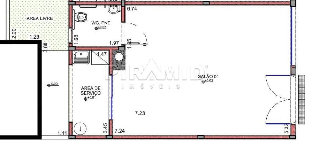 Alugar Comercial / Sal&atilde;o em Ribeir&atilde;o Preto R$ 2.600,00 - Foto 2