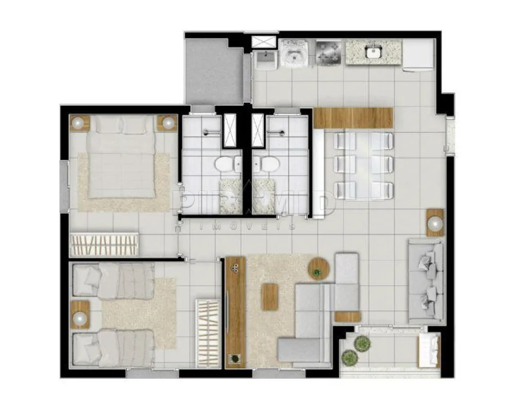 Comprar Apartamento / Padr&atilde;o em Ribeir&atilde;o Preto R$ 445.000,00 - Foto 12