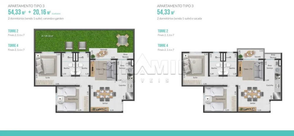 Comprar Apartamento / Lan&ccedil;amento em Ribeir&atilde;o Preto R$ 347.543,00 - Foto 6