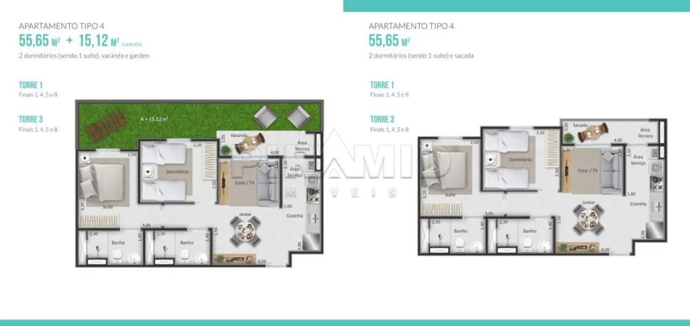 Comprar Apartamento / Lan&ccedil;amento em Ribeir&atilde;o Preto R$ 356.000,00 - Foto 6