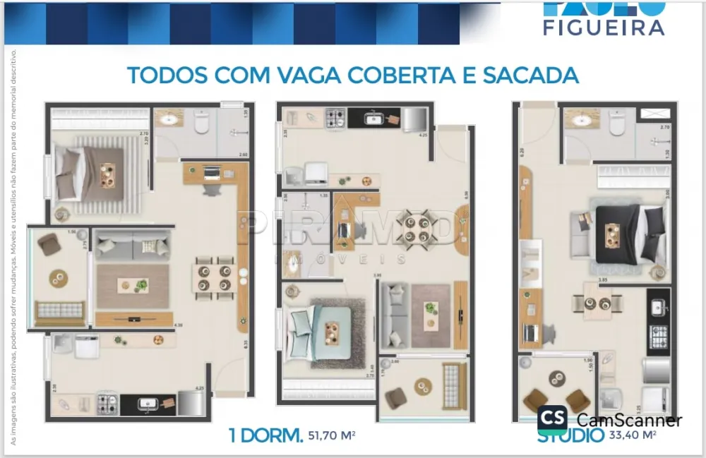 Comprar Apartamento / Lan&ccedil;amento em Ribeir&atilde;o Preto R$ 341.000,00 - Foto 1