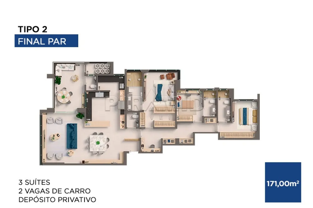 Comprar Apartamento / Lan&ccedil;amento em Ribeir&atilde;o Preto R$ 2.050.000,00 - Foto 7