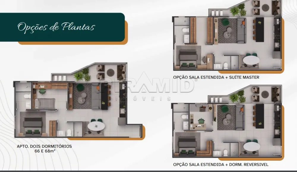 Comprar Apartamento / Lan&ccedil;amento em Ribeir&atilde;o Preto R$ 579.800,00 - Foto 1