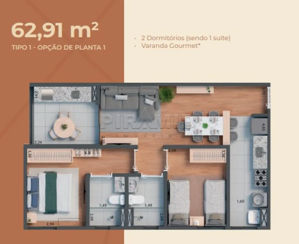 Comprar Apartamento / Padr&atilde;o em Ribeir&atilde;o Preto R$ 410.000,00 - Foto 4