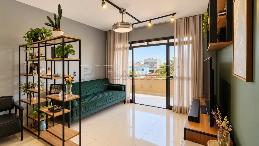 Alugar Apartamento / Padr&atilde;o em Ribeir&atilde;o Preto R$ 1.000,00 - Foto 2